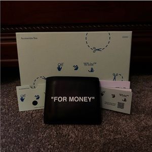 Off-White Bi Fold Wallet